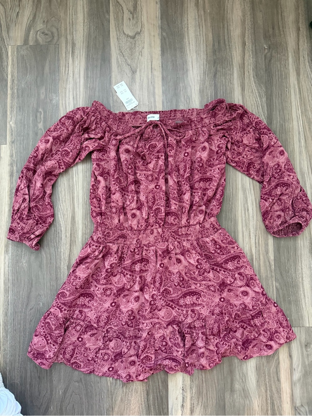 Hollister Bandana Print Dress Large